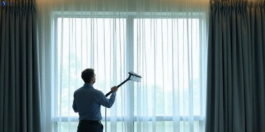Commercial drapes cleaning service woodridge hotels offices