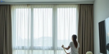 Delicate sheer drape cleaning woodridge Matty Curtain Cleaning