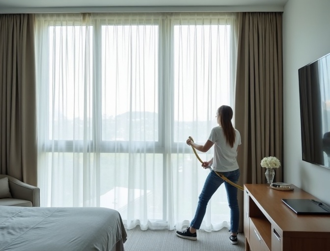 Woodridge Sheer Curtain Cleaning